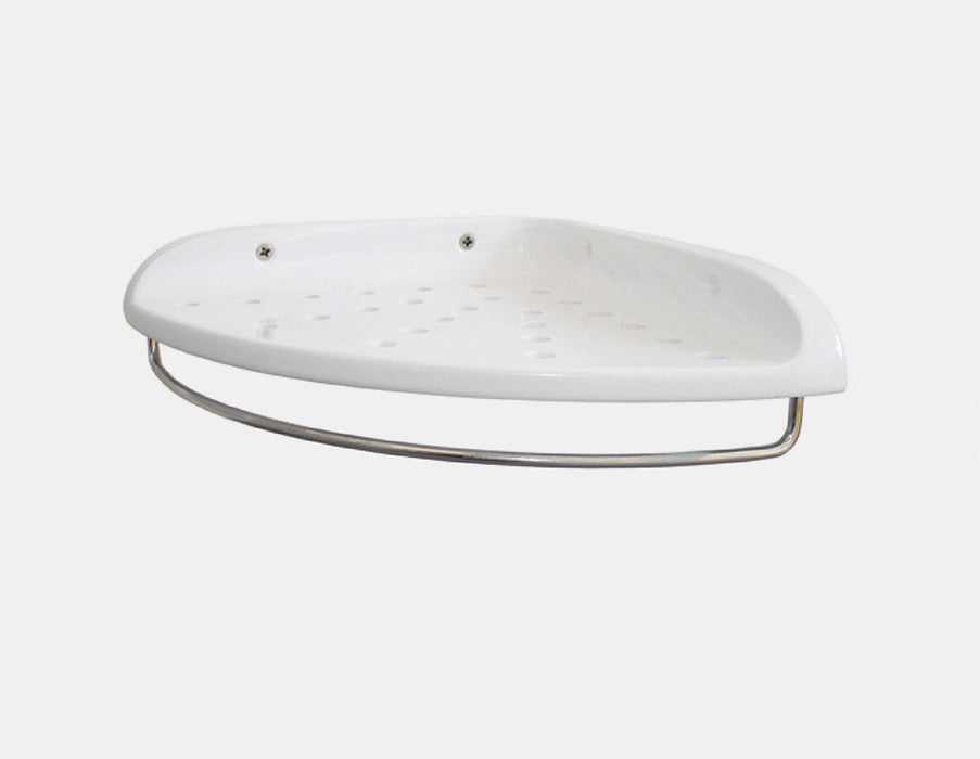 Corner Shower Shelf - 11-LCB-CSS0-WHT