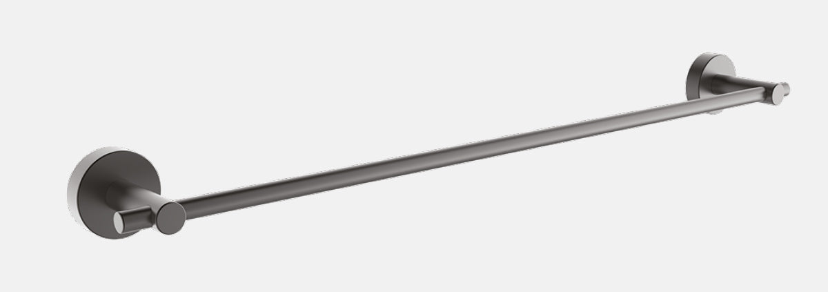 Single Towel Rail 600 Mm - 14-LVA-STR6-BLK
