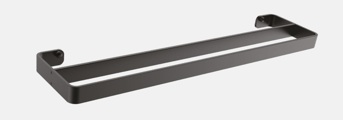 Double Towel Rail 600Mm - 14-ONX-DTR6-BLK