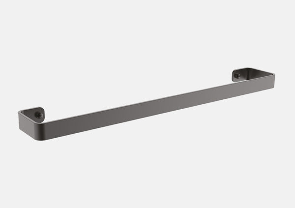 Single Towel Rail 600 Mm - 14-ONX-STR6-BLK