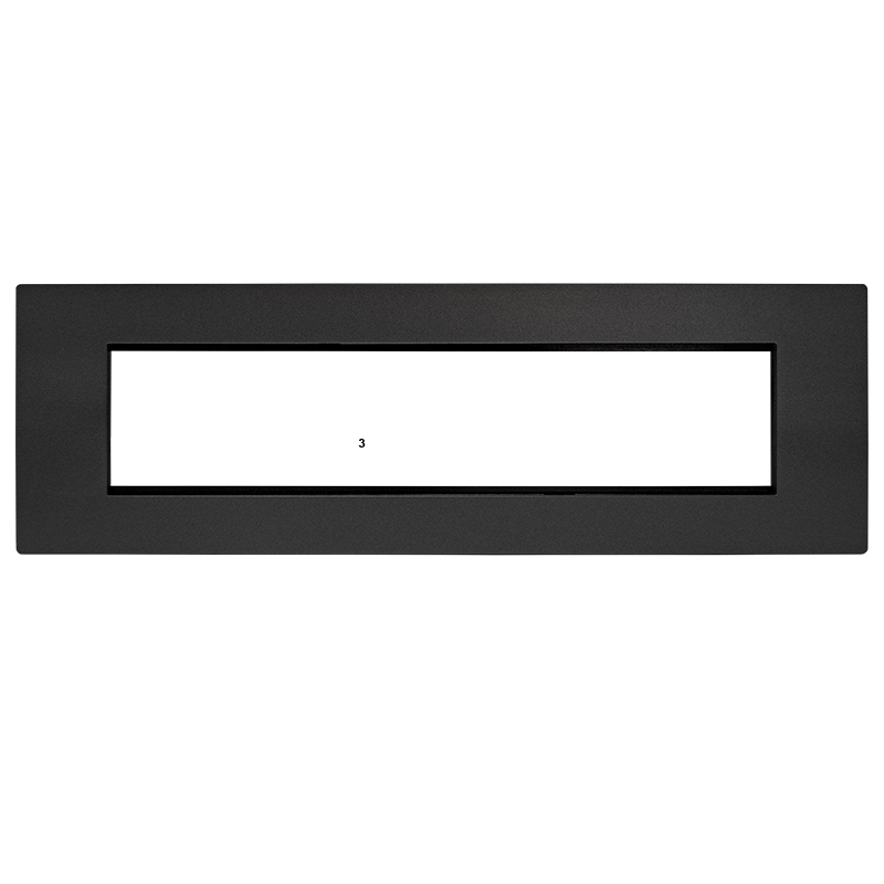 Crabtree Grid 9 Mod (225x50mm) Cover + Yoke | 15304/249P
