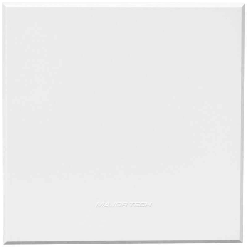VETi 3 Blank Cover Plate | 100mm x 100mm | Modern Flat-Design | White