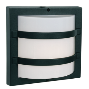 Bright Star BH062 BLACK GRID BULBHEAD DIE CAST POLY COVER IP44 1X60W ES