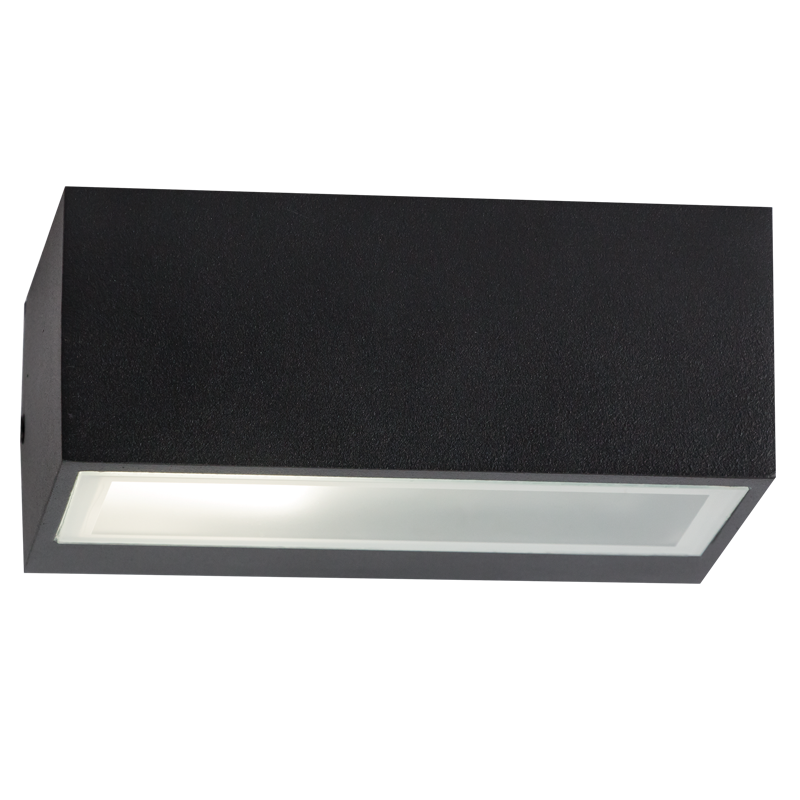 Bright Star BH083 BLACK BULKHEAD UP/DOWN IP54 7W ES