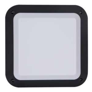 Bright Star BH120 BLACK SQUARE ABS PLASTIC POLY COVER IP44 1X40W ES
