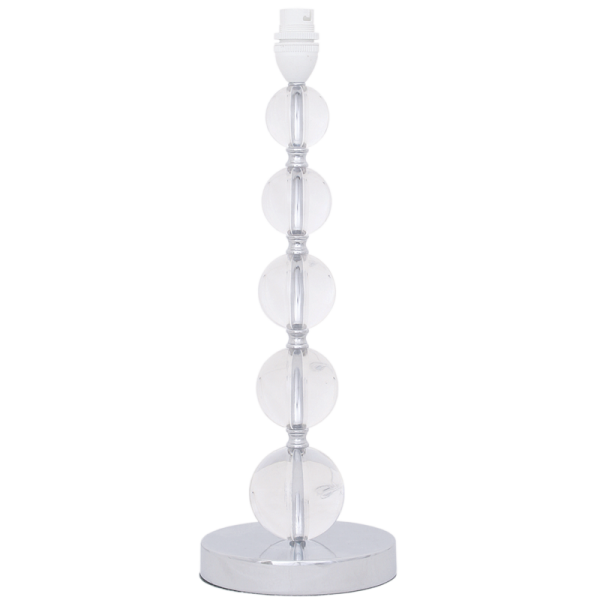 Bright Star BTL031 CHROME 430MM ACRYLIC AND CHROME BASE 60W BC