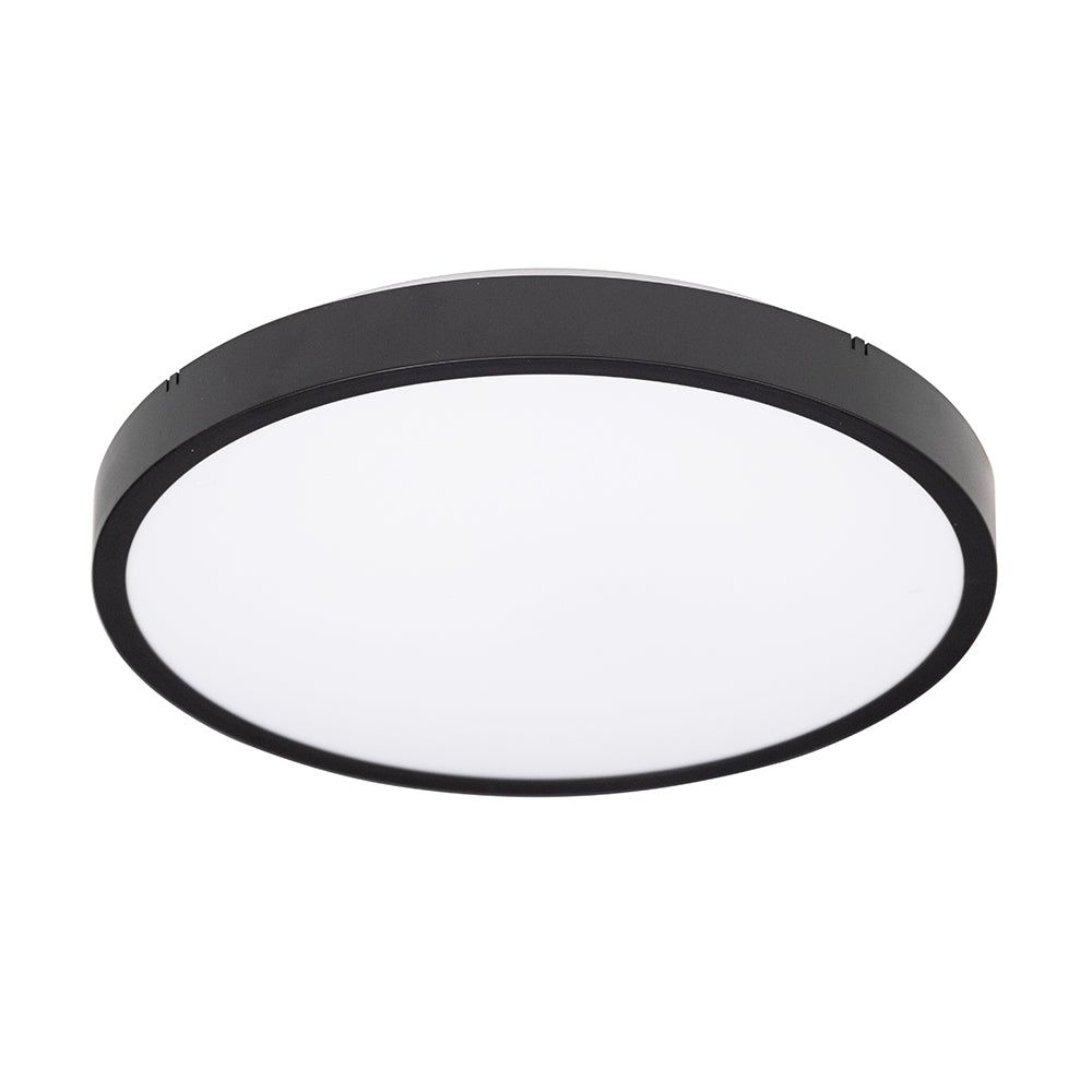 Eurolux Premium 18W Integrated LED 3CCT Ceiling Light (Matte Black, IP44) β C753