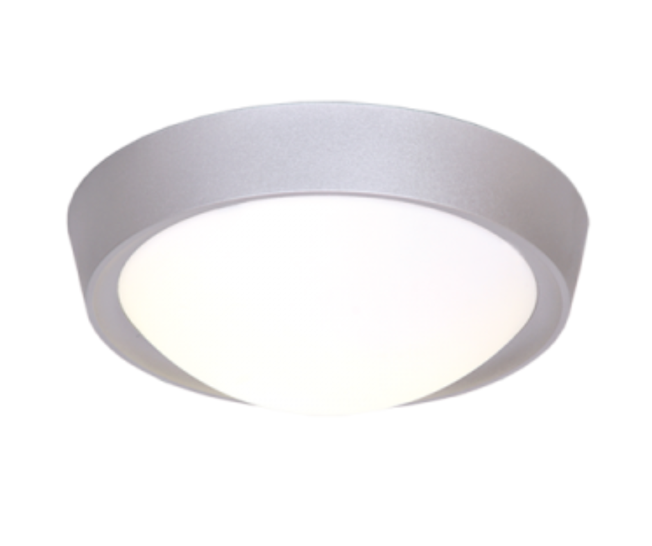 Bright Star Lighting CF099 Silver Polycarbonate Base with Opal Polycarbonate Cover (Copy)