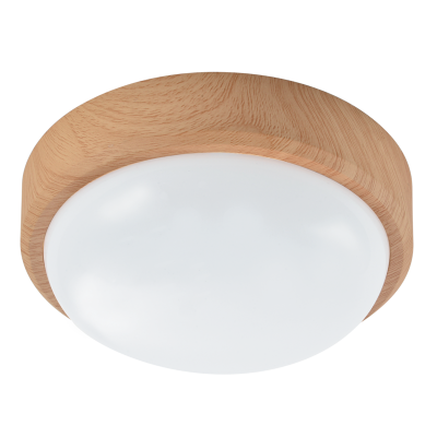 Bright Star CF128 LIGHT WOOD 20W LED 4000K IP54 POLYCARBONATE