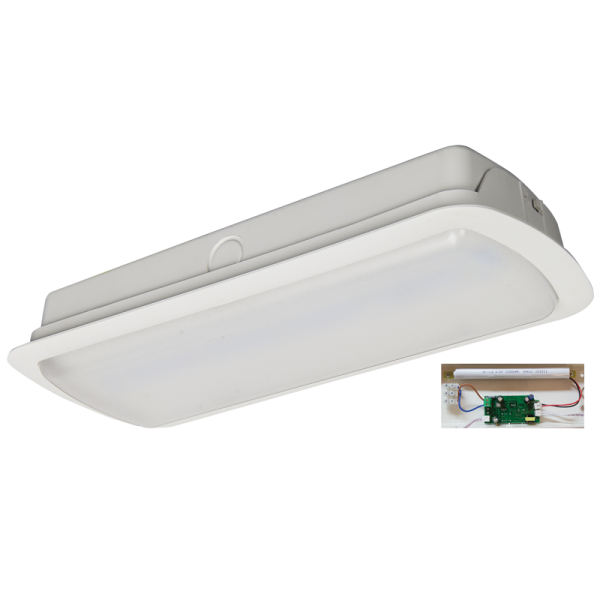 Bright Star CF134 EMERGENCY 3 WATT EMERGENCY CEILING IP30 3W LED 6000K ABS