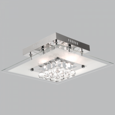 Bright Star CF312/5 CRYSTAL POLISHED CHR FROSTED+CLEAR GLASS+CRYSTAL 5X25 G9