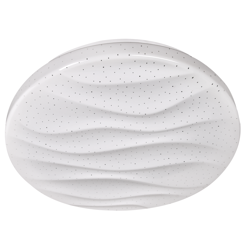Bright Star CF344 LED WAVE PATTERN OPAL PVE IP20 24W LED 6000K 380MM