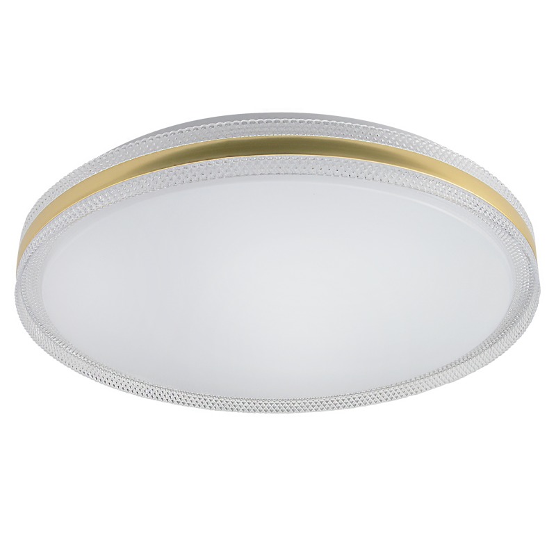 Bright Star CF438 GOLD METAL WITH CLEAR PMMA+GOLD RIM 36W LED 4000K 495MM