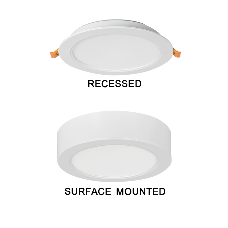 Bright Star CF537 WHITE 2 IN 1 WH 9W LED 4000K 760lm CUT OUT 90MM