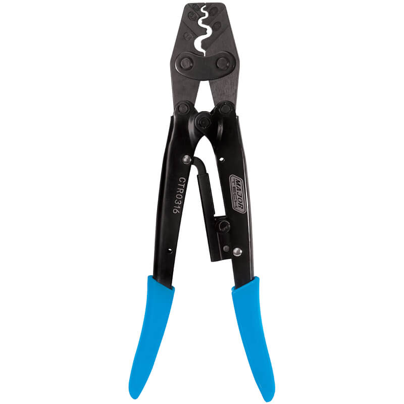 Major Tech 1.25mm²–16mm² Ratchet Crimping Tool | Professional Terminal Crimp Tool