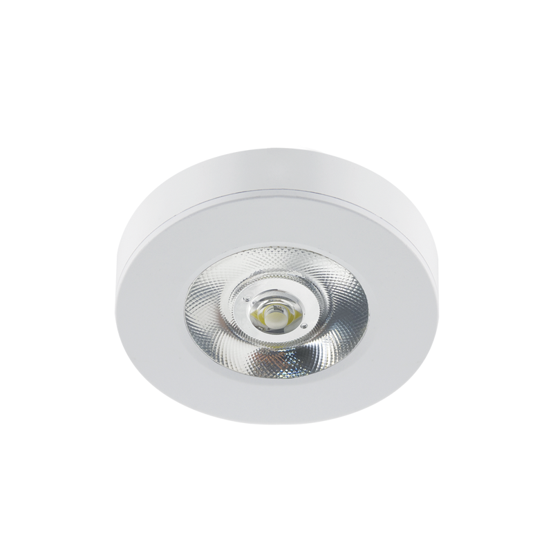 Bright Star DL115 WHITE METAL+PLASTIC 5W LED 4000K 400LMBEAM 45 DEGREE