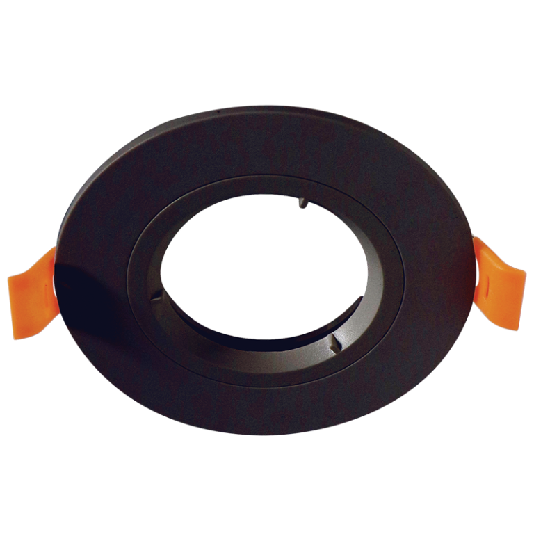 Bright Star DL129 BLACK IP20 POLYCARBONATE GU10 CUT OUT 70MM