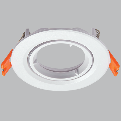 Bright Star DL130 WHITE POLYCARBONATE TILT GU10 CUT OUT 70MM