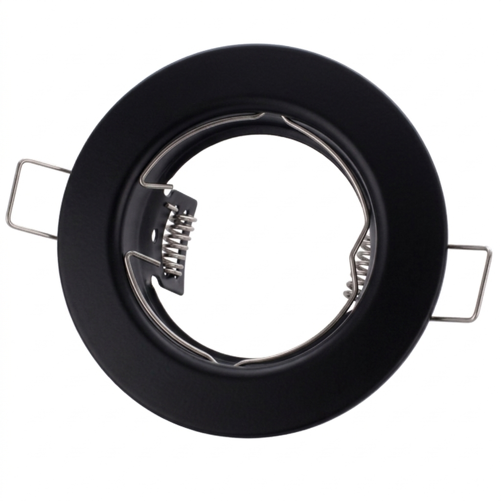 Bright Star DL066 BLACK PRESS METAL STRAIGHT 51MM CUT OUT