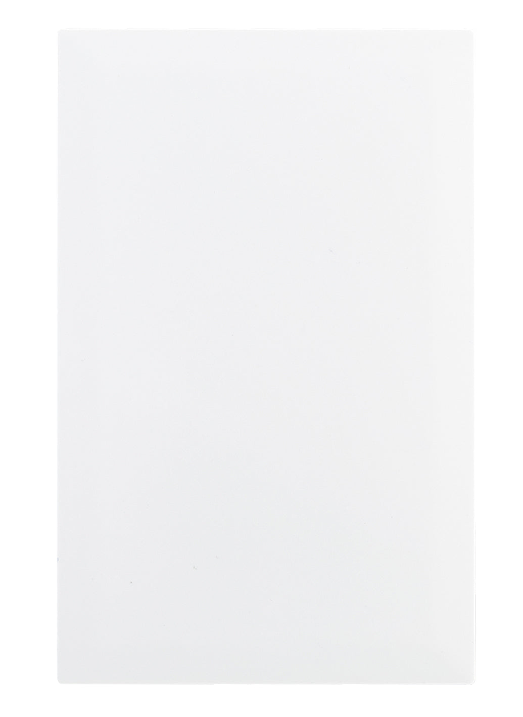 Bright Star WHITE MODULAR WHITE BLANK PLATE 4 X