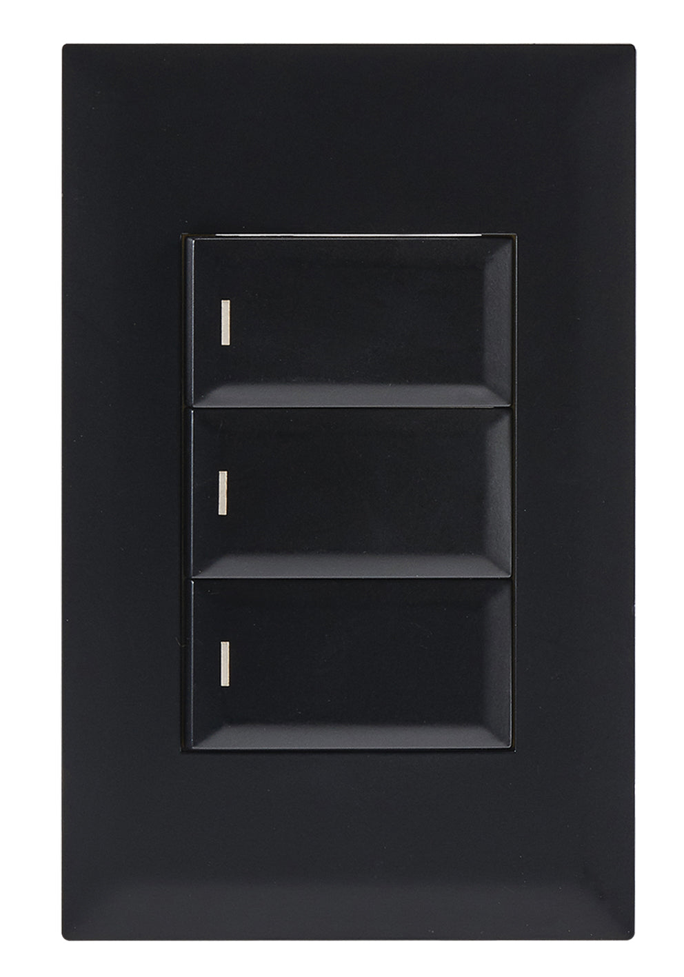 Bright Star ESW253 BLACK MODULAR BLACK 3 LEVER 1 WAY SWITCH 2 X 4