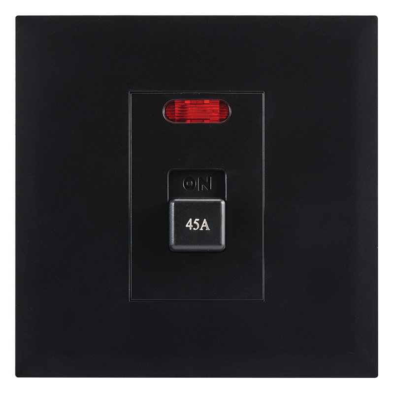 Bright Star ESW255 BLACK MODULAR BK 45A DOUBLE POLE ISOLATOR 4 X 4