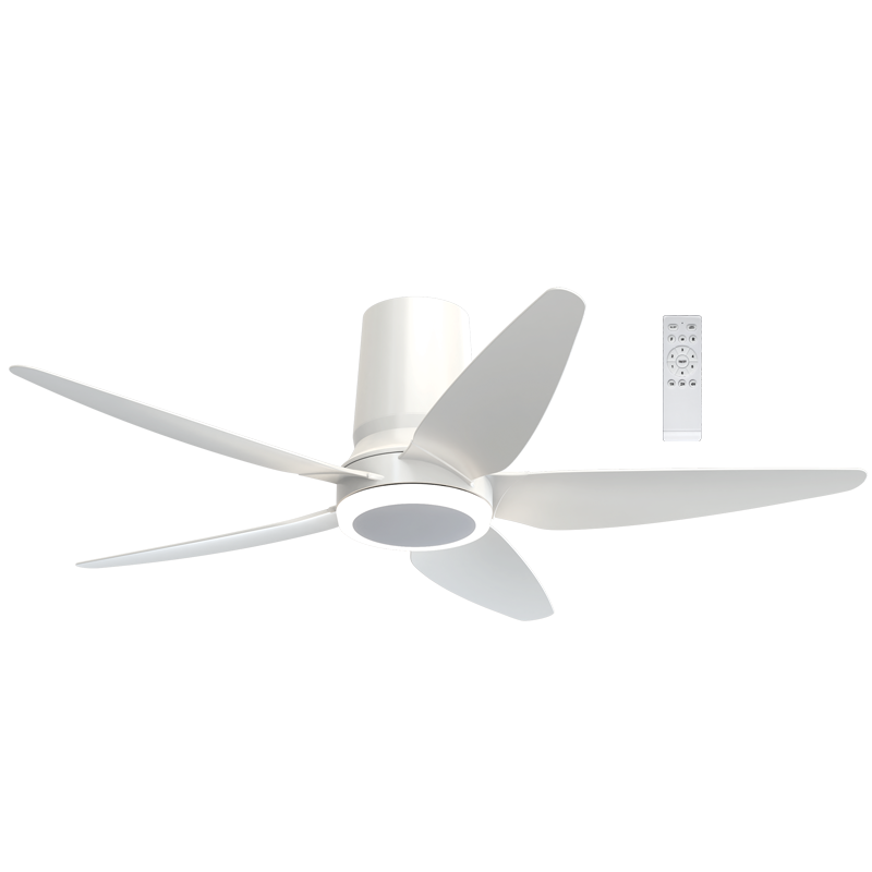 Bright Star FCF120 WHITE 18W LED CCT 35W DC MOTOR 5 BLADES REMOTE 48"
