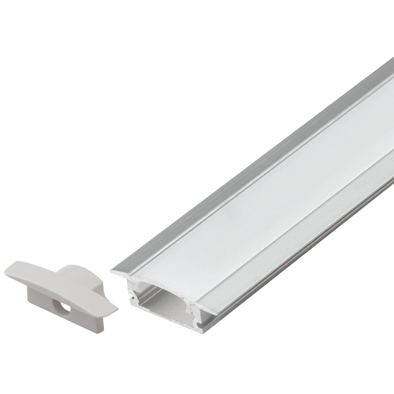 Bright Star HVS416 RECESS 3M 3M ALU PROF. Reces, 2xEnds, 1xCover, 6xClips, IP65
