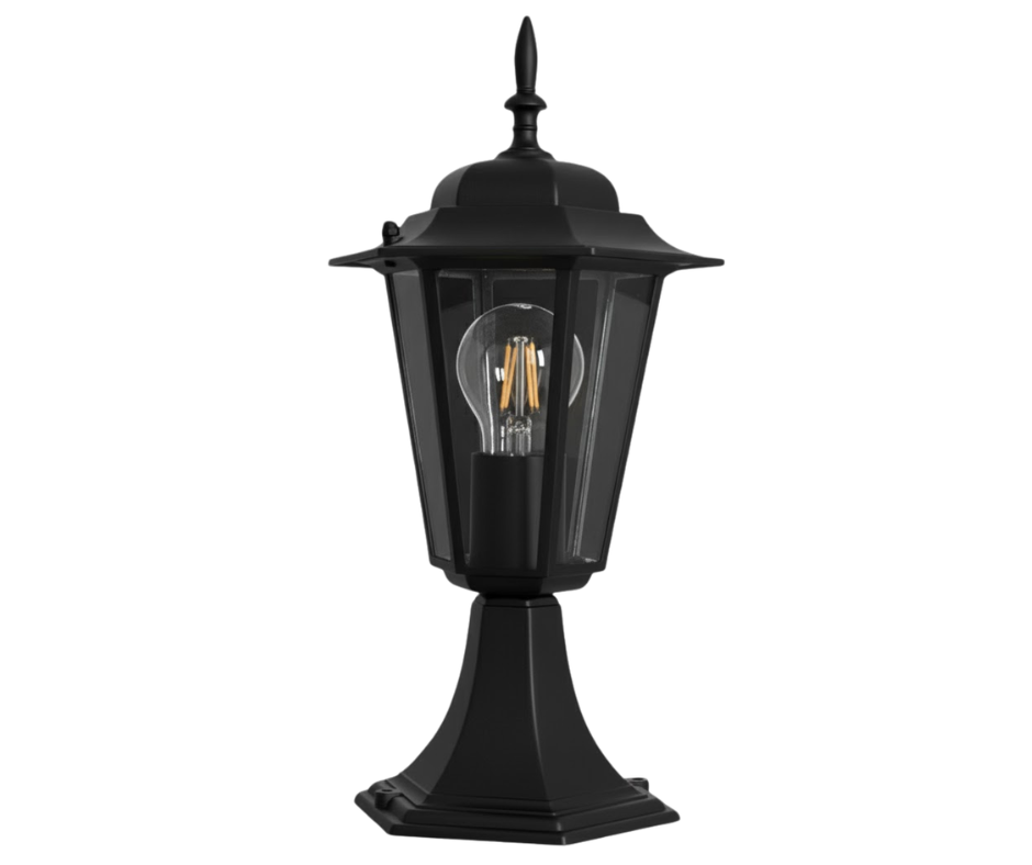Bright Star Lighting L214 BK/GD Lantern