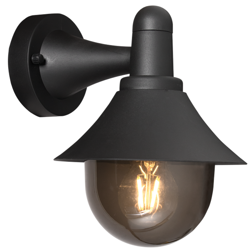 Bright Star L628 BLACK PLASTIC LIGHT 1X60W ES IP44