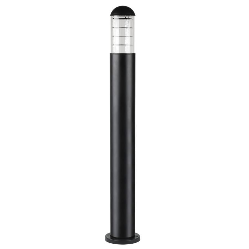 Bright Star LFL041 BLACK BOLLARD POLY BASE PC COVER 1X11W ES IP44 1100MM