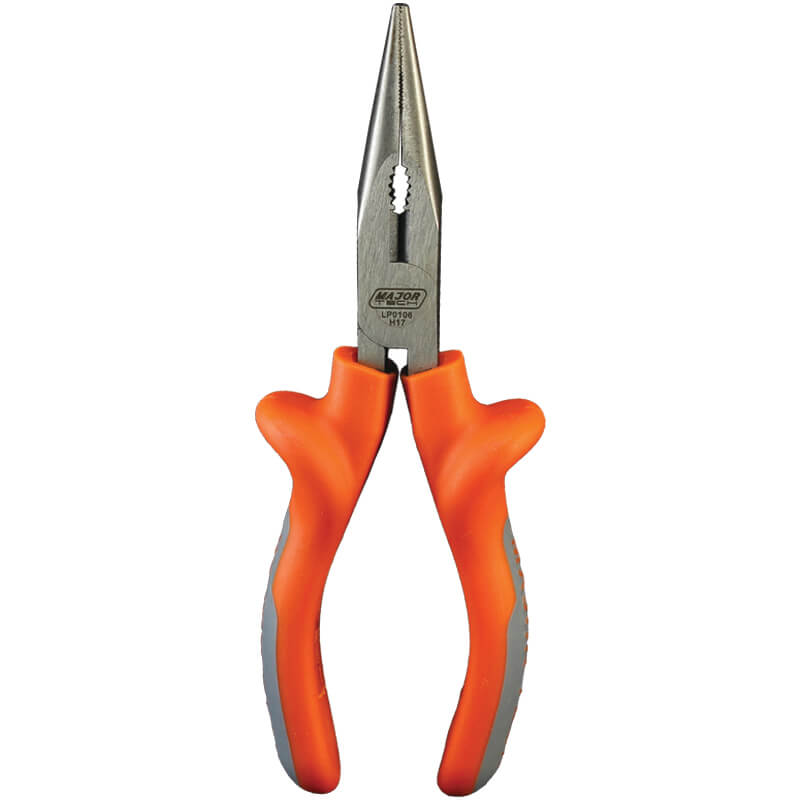 Major Tech 165mm 1000V Insulated Long Nose Pliers