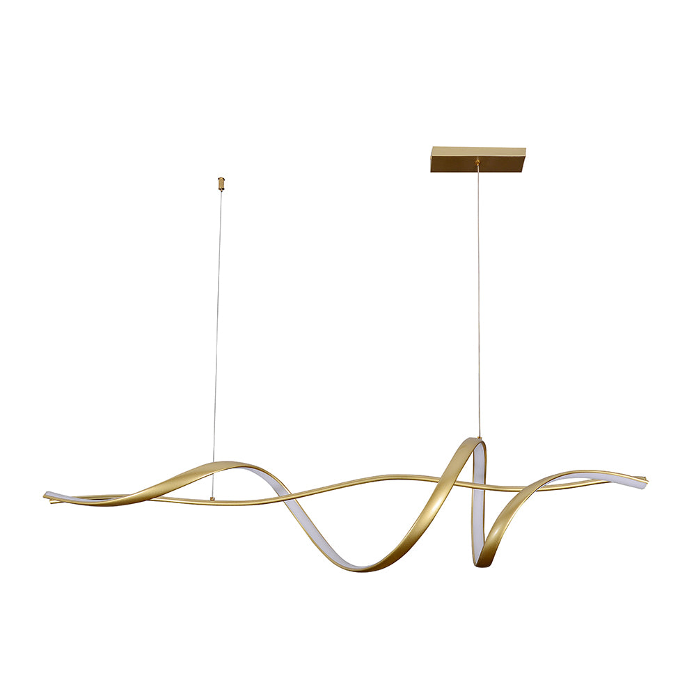 Eurolux Drift 32W Integrated LED Pendant Light (Gold, 3000K) – P1364