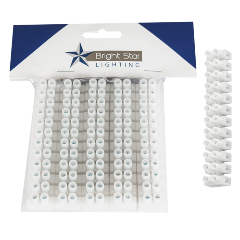 Bright Star PART116 5 PER BAG 12 PIN 10A TERMINAL BLOCK BAR