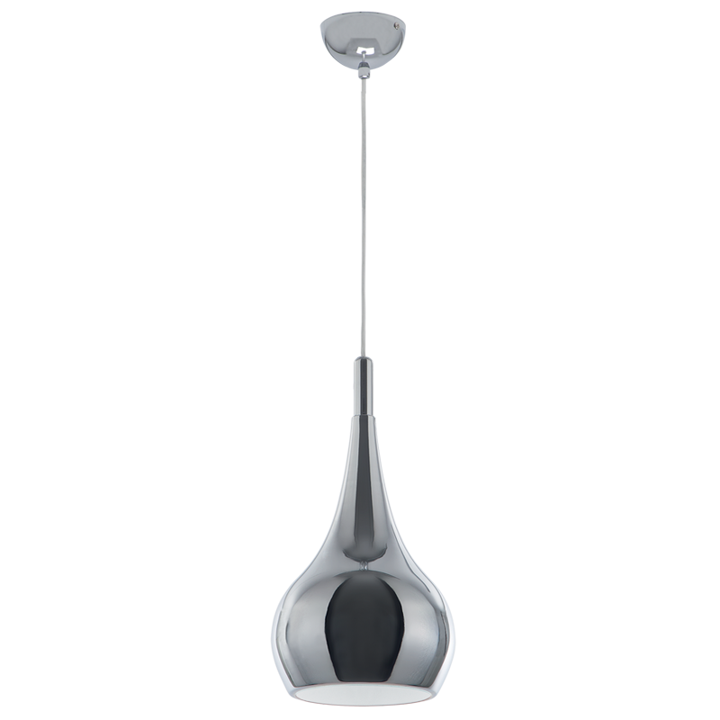 PEN302 Bright Star CHROME P/CHROME MIRROR FINISH PENDANT 1X40W ES
