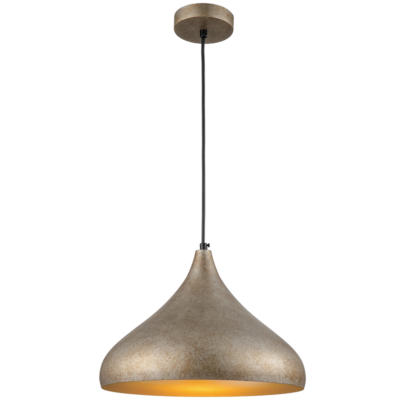 PEN886 Bright Star CHAMP RUF CHAMPAGNE METAL PENDANT 1X60W ES