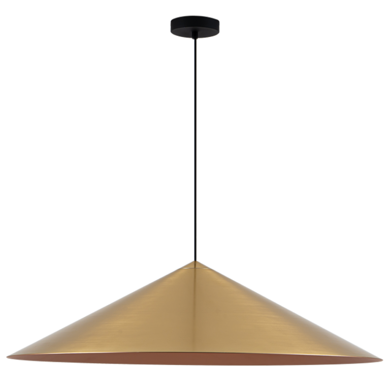 PEN975 Bright Star GOLD ALUMINIUM PENDANT (USE BULB LED 300/301)