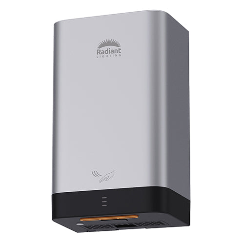 Radiant 400W Silver Plug-In Motor Commercial Hand Dryer (IP24) – RHD11