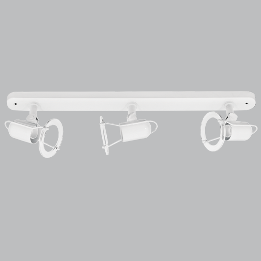 S005/3 Bright Star WH SATURN 3LIGHT SPOTLIGHT 3XR50 SES 550MM