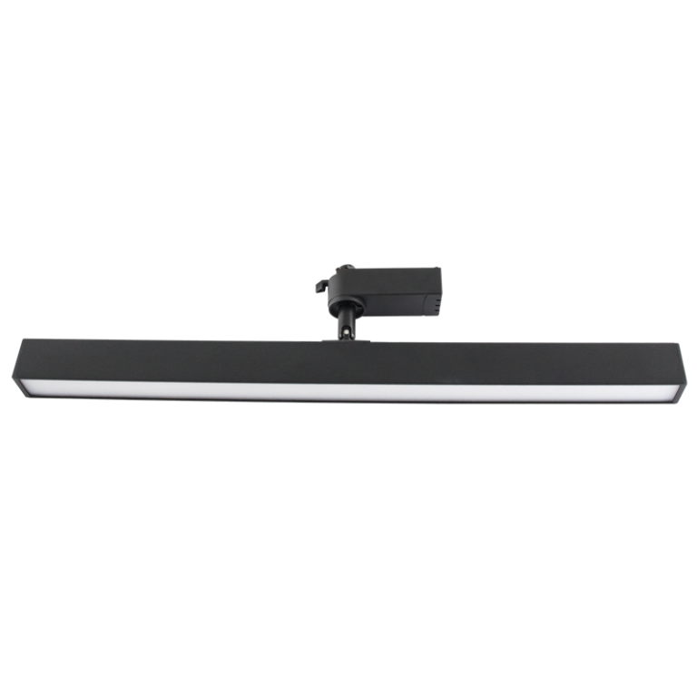 S098/1 Bright Star BLACK 15W LED SLIM LINE TRACK PS+ALU 4000K 1350LUMEN