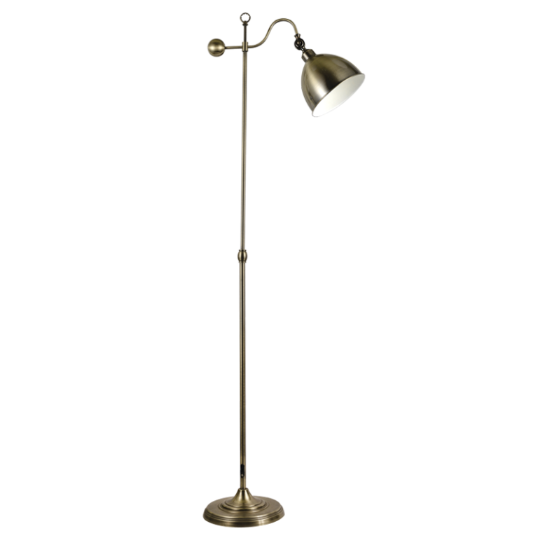 SL419 Bright Star ANTIQUE ANTIQUE STANDING FOOT SWITCH 1X40W ES 1626MM