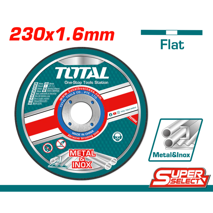 Total 230Mm Abrasive Metal Cutting Disc Each Professional TAC2162301