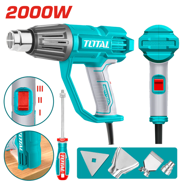 Total 220v Heat Gun 2000w Tb20078