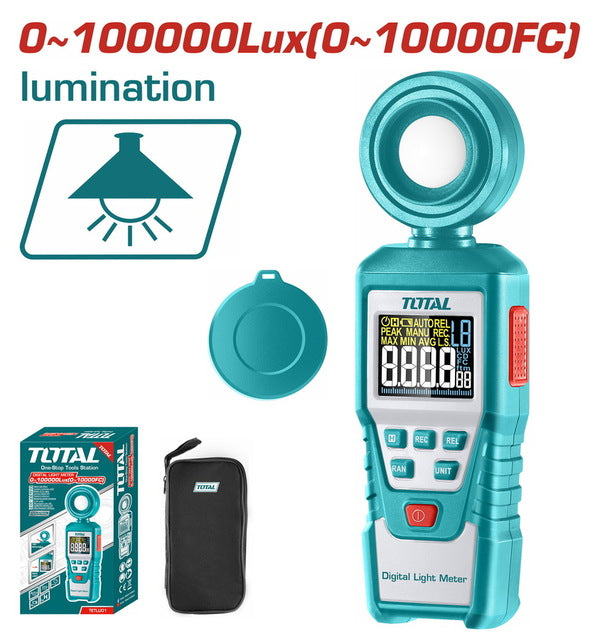 Total Digital Light Luxmeter Promo Price Subject To Change Without Notice TETLU01