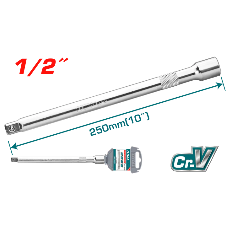 Total 1/2" Extension Bar 10" 250Mm Professional THEB12101