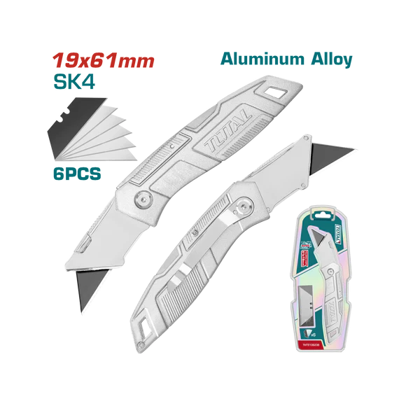 Total Box Cutter Folding Knife Tht5136236
