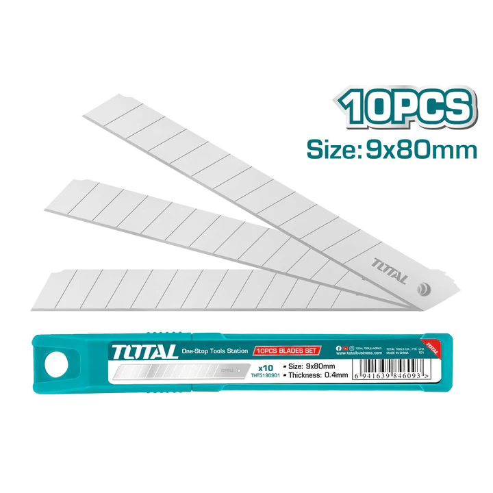 Total 10 Pcs Snap-off Blades Set Tht5190901