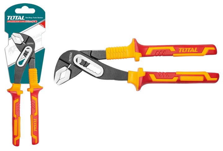 Total Insulated 1000V Pump Pliers 10"/250Mm Professional THTIP28101
