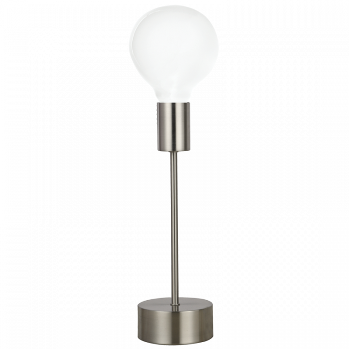 TL635 Bright Star SATIN SATIN METAL TABLE LAMP 1X40W ES