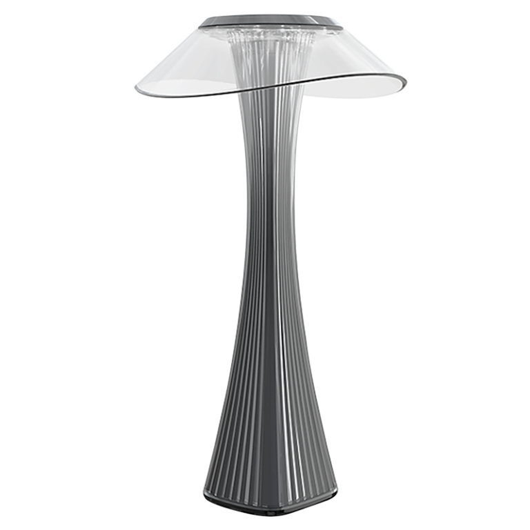 TL657 Bright Star GREY RECHARGEABLE MINI GREY TABLE LAMP USB 3W CCT
